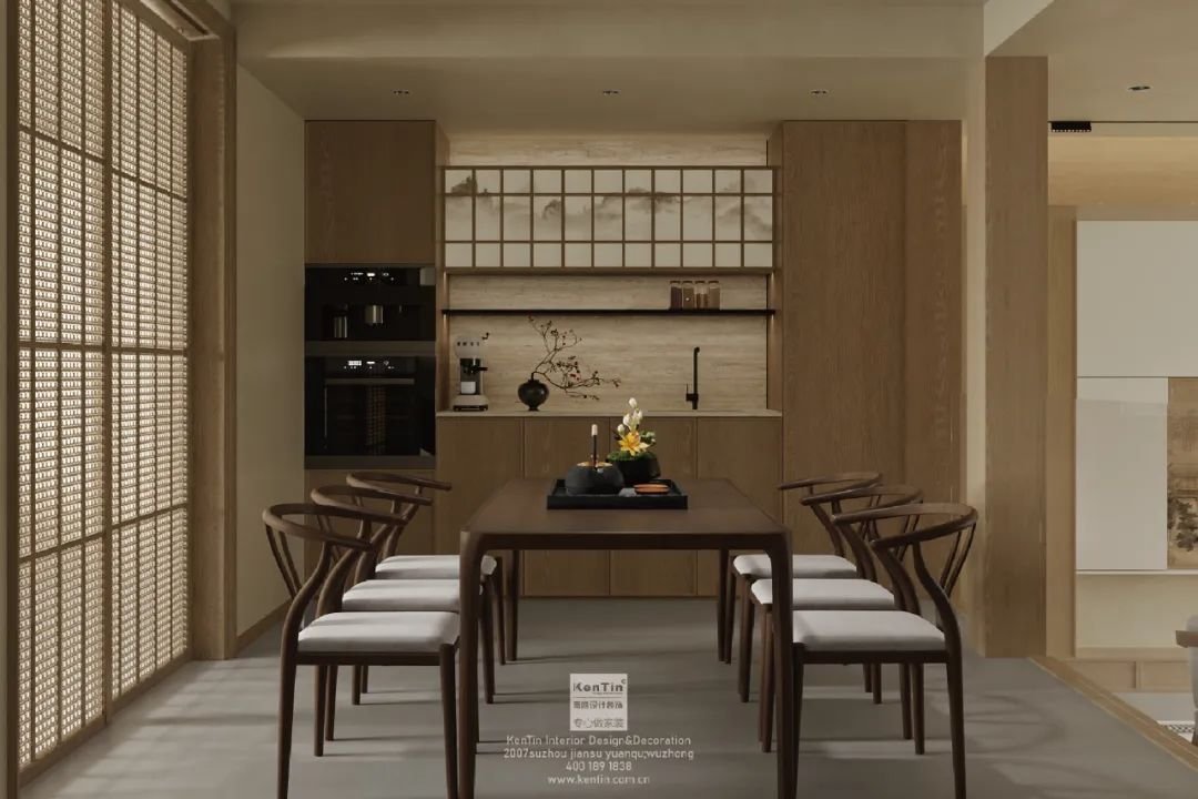 00㎡自建别墅宋代美学永远被中式审美折服球盟会网站Kentin Design5