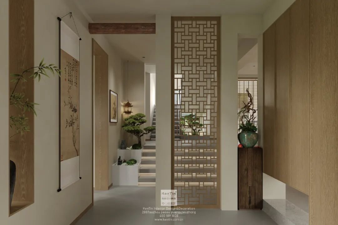 00㎡自建别墅宋代美学永远被中式审美折服球盟会网站Kentin Design5(图4)