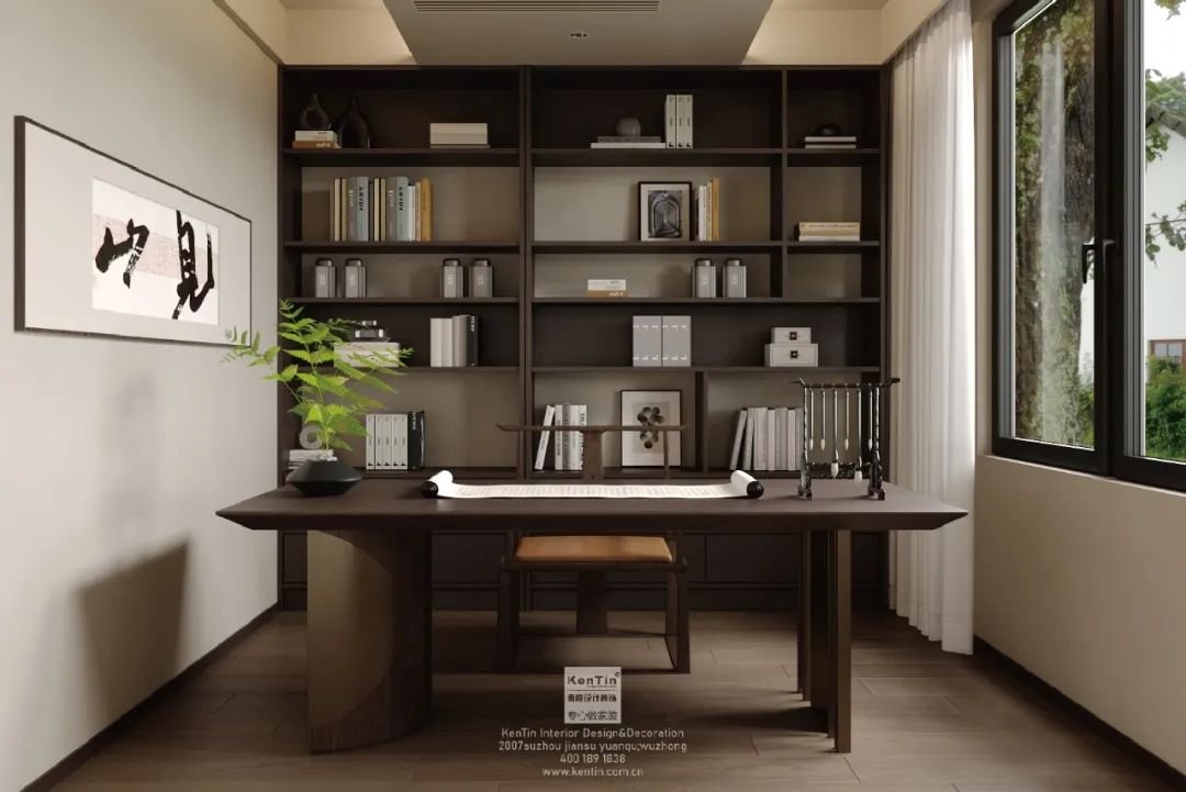 00㎡自建别墅宋代美学永远被中式审美折服球盟会网站Kentin Design5(图11)