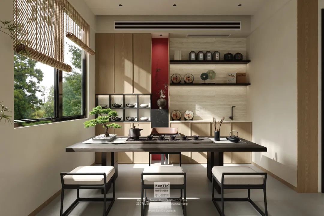 00㎡自建别墅宋代美学永远被中式审美折服球盟会网站Kentin Design5(图14)