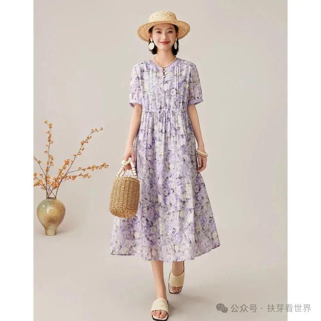 宽松舒适连衣裙！母亲节送妈妈一条
