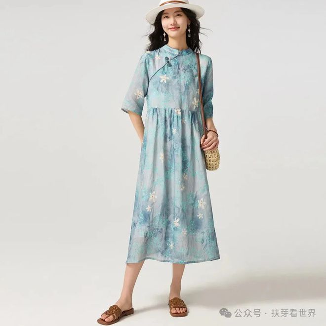 宽松舒适连衣裙！母亲节送妈妈一条(图4)